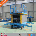 4 m china 2ton load CE mobile towable scissor lift platform/scissor lift for container